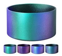runrayay Chameleon Gradient Matte Luster Silicone Boot, Compatible avec Stanley Quencher Tumbler 20-40Oz et 12-24Oz Water Bottles with 2.8-3In Base, Green