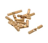 RUNROTOO 10 Pièces Charnières Cylindriques en Laiton 5mm pour Boîtes en Bois Design Invisible et Aspect sans Joint, pour Projets de Fabrication et Meubles
