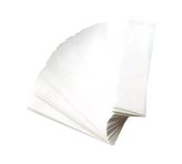 RUNROTOO 100pièces Papier Absorbant pour Instruments à Vent Entretien Saxophone Clarinette Flûte Papier de Nettoyage et Jetable pour Coussinets de Clés
