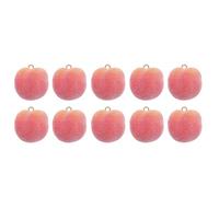 RUNROTOO 10pcs Pendentifs de Pêches Artificielles pour Création de Bijoux, Matériau Délicat en Résine et Alliage, Toucher Confortable, pour Loisirs Créatifs