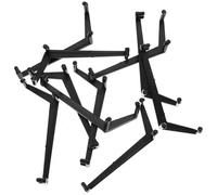RUNROTOO 10pcs Pinces de Pliage pour Plantes en PE Noir, Outil de Modélisation des Branches pour Arbres Fruitiers, Augmente la Croissance et Évite Enchevêtrements en Jardinage