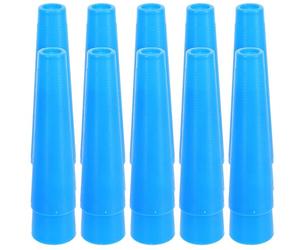 RUNROTOO 10pièces Tubes Plastique pour Bobinage Rapide Accessoires de Tissage Haute Efficacité Tubes Coniques pour Machines à Textiles Enrouleurs de Fil pour Broderie et Travaux Aiguille