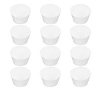 RUNROTOO 12pièces Modèles de Gâteaux Mousse Réutilisables Cupcake Faux Cake Dummies Léger pour Décoration DIY Fête Mariage Apprentissage Techniques