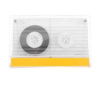 RUNROTOO 2 Cassettes Audio Vierges : Cassettes Audio Double Face de 60 Minutes pour la Lecture de Messages, de Discours et d'enregistrements personnels, avec boîtier Rigide.