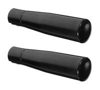 RUNROTOO 2 Pièces Poignée Tournante Structure de Colonne en Nylon Noire Pliable Remplacement pour Manivelle de Tour Compatible Divers Modèles de Machines
