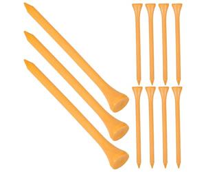 RUNROTOO 20 Pièces Tees de Golf en Bois Professionnels, Accessoires D'entraînement Réutilisables, Résistants à L'effondrement, Pratique Extérieure