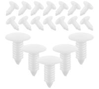 RUNROTOO 200 Pièces Kit Clips de Fixation Nylon pour Carrosserie Auto Rivets pour Garniture Intérieure et Panneaux Montage Rapide et Sécurisé pour Réparation de Plafonnier et Panneaux