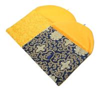 RUNROTOO 2pcs Paquet en Tissu pour Rangement de Sutras Bouddhistes, Pochette Brocart Élégante et Confortable, Approvisionnement du Temple Pratique