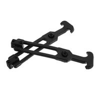 RUNROTOO 2pièces Loquets Elastiques Caoutchouc avec Poignée T Ergonomique pour Boîte à Outils Loquet de Tirage Flexible Antivibrations pour Coffret Outils Mécanique Auto