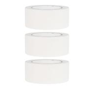 RUNROTOO 3 rouleaux de ruban de masquage blanc : ruban de peintre pour des lignes de peinture nettes - 55 yards x 2 pouces - Multi-surfaces - Bricolage et étiquetage - Sans résidus et inscriptible -