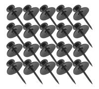 RUNROTOO 30pièces Punaise Plate Double Tête Alliage de Zinc Étoile Punaises Multifonctions pour Tableau Liège Bureau et Décoration Murale