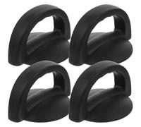 RUNROTOO 4pièces Boutons de Rechange pour Couvercles de Casserole Lot de Poignées Anti-brûlure Plastique Résistant Chaleur Adaptées pour Petits Couvercles de Poêles Faitouts et Marmites