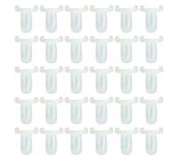 RUNROTOO 500 Pièces Anneaux D'affichage pour Palette de Vernis à Ongles en Abs Beige, Organisés pour Entraînement Manucure à Domicile ou Salon, Kit Professionnel et Débutants
