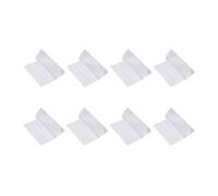 RUNROTOO 8pièces Patch de Réparation Transparent TPU Ruban Adhésif Imperméable pour Tente Tissu Vinyle Kayak et Matelas Gonflable et Résistant aux Intempéries