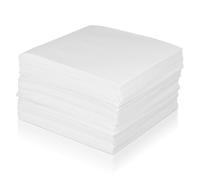 RUNROTOO 900 lingettes pour salles blanches 15 x 15 cm - Lingettes sèches carrées non pelucheuses et absorbant l'huile - Chiffons de nettoyage de précision pour instruments de laboratoire,