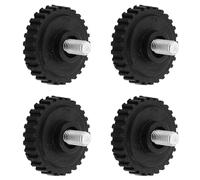 RUNROTOO Accessoires pour Balances Électroniques Universels 4pcs Pieds en Caoutchouc et Fer pour Balance Numérique la Cuisine Support Pratique et Résistant