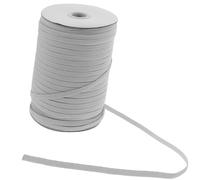 RUNROTOO Bande Élastique Couture Épaisse, Fil de Polypropylène, Blanc, 100m par Rouleau, pour Oreiller et Literie, Couture et Loisirs Créatifs