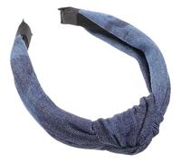 RUNROTOO Bandeau Noué en Denim pour Femmes Confortable et Décoratif Structure Simple, Décoration Quotidienne Fêtes