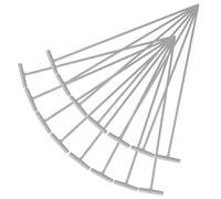 RUNROTOO Barres de Porte Faciles à Installer 15 Pièces en Fer Blanc Empêchent Les Oiseaux de S'échapper, Accessoires pour Courses et Élevage pour Cage à Pigeons Voyageurs