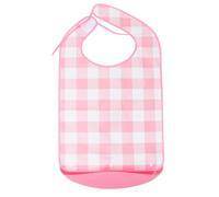 RUNROTOO Bavoir Adulte Imperméable Grand Format Réglable avec Protection Anti-fuite Réutilisable pour Personnes Âgées et Repas sans Désordre
