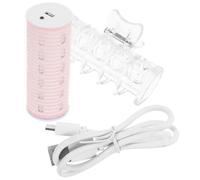 RUNROTOO Bigoudis Chauffants USB pour Frange en Nylon Léger et Portable, Rouleaux de Coiffure Pratiques pour Femmes, Style Rapide et Facile
