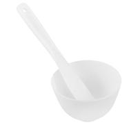 RUNROTOO Bol en Silicone Grand Format et Spatule pour Masque Facial - Kit d'Outils de Mélange pour Soins Visage en Salon Domicile, pour Routine Beauté Voyage