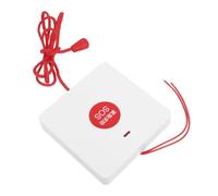 RUNROTOO Bouton D'alerte d'urgence Bouton d'urgence Médicale pour Personnes Âgées Plastique à Cordon Haute Sensibilité Usage Maison et Bureau pour Personnes Âgées