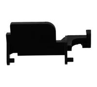 RUNROTOO Bouton-Poussoir de Porte pour Micro-Ondes en Plastique Noir, Pièce de Rechange pour Four à Micro-Ondes, Adaptée la Réparation et Remplacement