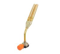 RUNROTOO Brûleur à Gaz Double Tube Réglable en Acier Inoxydable Léger pour Barbecue Extérieur Cuisine Professionnelle