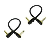 RUNROTOO Câble pour D'effet en Cuivre Flexible Guitare pour Instrument de Guitare 2pcs Son Clair Accessoires Musique
