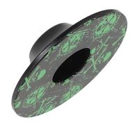 RUNROTOO Cache-Jeu de Direction de Vélo en Alliage D'aluminium, Capuchon de Potence Remplaçable, Bouchon de Bol Robuste et Léger, Accessoire Vélo pour Guidon VTT et Vélo Tout-Terrain,