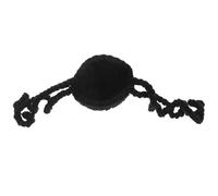 RUNROTOO Cache-nez pour L'hiver Léger et Confortable en Fil Tressé Noir, Protection Nez Lors de Randonnées et Voyages en Extérieur