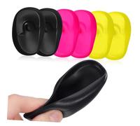 RUNROTOO Cache-oreilles Protège Oreilles Eau et Teinture 6pcs pour Coloration Capillaire en Plastique Lavable pour et Teinture Cheveux