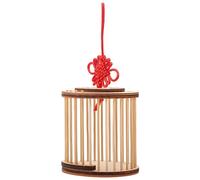 RUNROTOO Cage à Sauterelles Ronde en Bois, Boîte d'Observation pour Insectes, Contenant une Pièce Robuste pour Activités en Plein Air et Découverte Scientifique