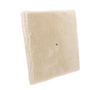 RUNROTOO Cat Tree Scratcher Mat Safe and Smooth Surface Peluche 10.24X10.24X0.79In Socle Stable for Kitten Scratching Posts Project