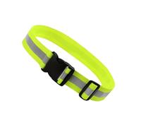 RUNROTOO Ceinture Réfléchissante Élastique en Tissu Extensible pour Course Nocturne et Marche, Haute Visibilité et Sécurité Optimale pour Sport et Travail