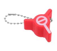 RUNROTOO Correcteur de Queue de Flèche Rouge en Pla, Outil Portable de Réglage Précis pour Tir à Arc, Compatible Toutes Les Encoches, pour Archers Débutants et Professionnels