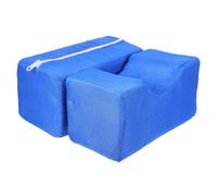 RUNROTOO Coussin de Cheville et Main pour Personnes Âgées et Alités, 2 Pièces Bleu, Mousse Polyester Détachable, Facile à Nettoyer, pour Usage Domicile