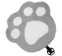 RUNROTOO Coussin de Siège Auto Peluche Forme Patte de Chat Mignon, Confortable et Respirant, Accessoire D'hiver pour Voiture, Chaise de Bureau ou Maison