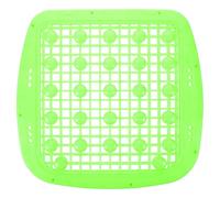 RUNROTOO Coussin de siège pour chariot élévateur : Coussin de siège auto respirant et ventilé avec double couche de billes de massage - 40,6 x 38,6 cm (16 x 15,2 po) - Conception creuse