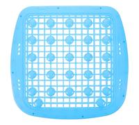 RUNROTOO Coussin de siège pour chariot élévateur : Coussin de siège auto respirant et ventilé avec double couche de billes de massage - 40,6 x 38,6 cm (16 x 15,2 po) - Conception creuse