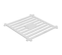RUNROTOO Couvercle de Bonde Acier Inoxydable pour Évier et Sol Filtre Anti-bouchon Couvre-siphon Facile à Utiliser pour Cuisine et Salle de Bain