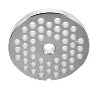 RUNROTOO Disque pour Hachoir à Viande Manuel en Acier Inoxydable 12 Type Grille 6 MM, Accessoire de Coupe pour Viande et Légumes, pour Préparation Culinaire à Domicile