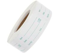 RUNROTOO Étiquettes Alimentaires Amovibles Bleues pour Conservation 250 Autocollants Adhésifs pour Contenants et Bocaux Étiquettes Date Péremption la Cuisine Usage Maison Bureau et