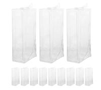 RUNROTOO Étui Transparent en PVC Protection en Plastique pour Télécommande Industrielle Couverture Anti-poussière 12 Pièces Facile à Installer et Entretenir pour Émetteur Industriel