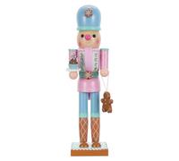 RUNROTOO Figurines de Soldats Casse-Noisette en Bois, idéales pour décorer Une Table de Noël ou pour fabriquer des marionnettes en Pain d'épice.