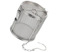 RUNROTOO Filtre à Assaisonnement Portable Plusieurs styles en Acier Inoxydable Panier à Épices Argenté, pour Filtrer Graisses pour Mijoté en Pot et Cuisiner Fruits de Mer Plusieurs styles