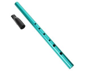 RUNROTOO Flûte Irlandaise Irish Whistle en ABS Vert, Tonalité de Do, Légère et Portable, pour Débutants et Adultes, Pratique et Exploration Musicale Individuelle
