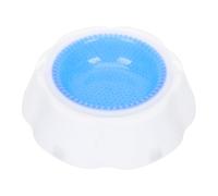 RUNROTOO Gamelle Rafraîchissante pour Chien et Chat en Polypropylène Billes Condensatrices, Bol Stable et Design Unique pour Maison en Été