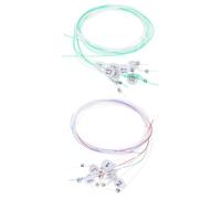 RUNROTOO Jeu de Cordes de Lyre 19 Pièces en Nylon Marquage Numérique, Kit de Remplacement pour Harpe Celtique et Lyre Classique, Accessoires Solide pour Instruments de Musique